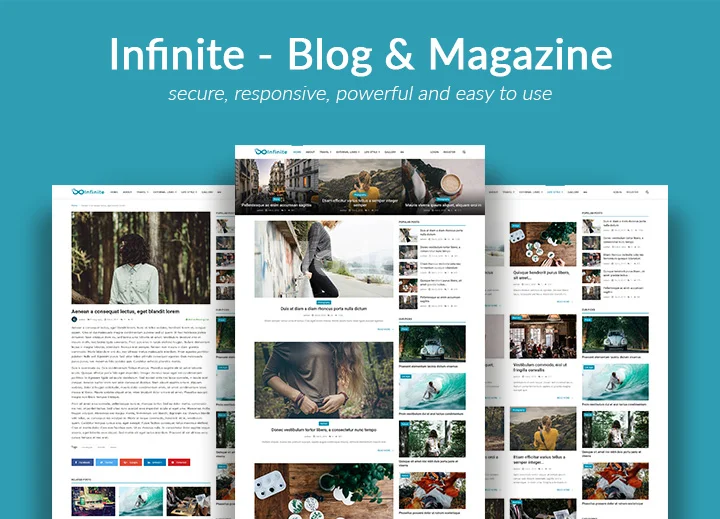 Infinite - نص المدونة والمجلة